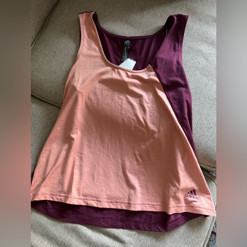 Two Toned Adidas Athletic Tank Top